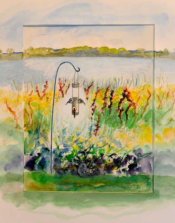 Christy Bergland Maine Landscape, Bird Feeder #5